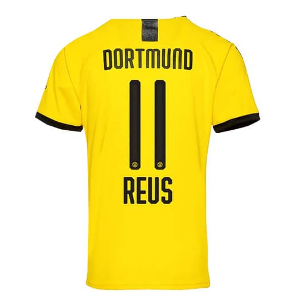 Tailandia Replicas Camiseta Borussia Dortmund NO.11 Reus 1ª 2019/20 Amarillo
